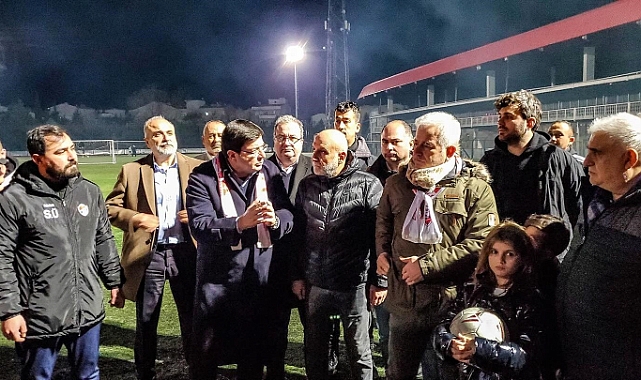 Erkek Çanakkale Spor’u ziyaret etti