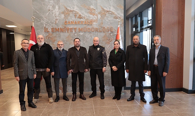 Gazetecilerden Emniyet Müdürü Arıcı’ya ziyaret 