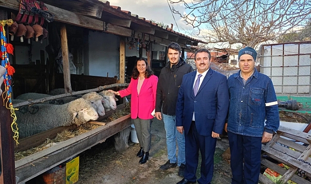 Küçükbaş Hayvanla Üretime Katkı Sağlıyor