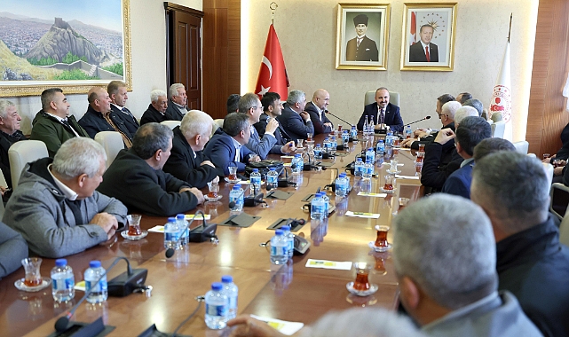 Turan’ı, Çan Muhtarları ziyaret etti