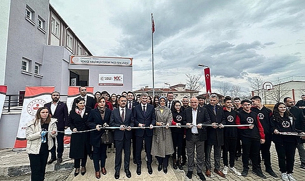 YENİCE VALİ MUHTEREM İNCE FEN LİSESİNİN AÇILIŞI GERÇEKLEŞTİRİLDİ