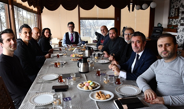 Çanakkale İnternet ve Sosyal Medya Basın Mensupları Derneği İle toplantı gerçekleştirildi