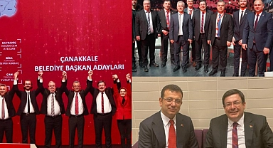 CHP'li Erkek Ankara'da aday tanıtımına katıldı, İmamoğlu ile görüştü