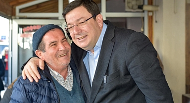 CHP'li Erkek'ten esnaf ziyareti