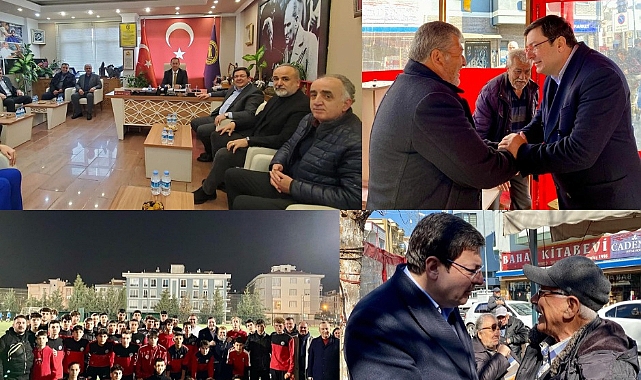 CHP'li Erkek ziyarette, açılışta, sokakta, halı sahada..
