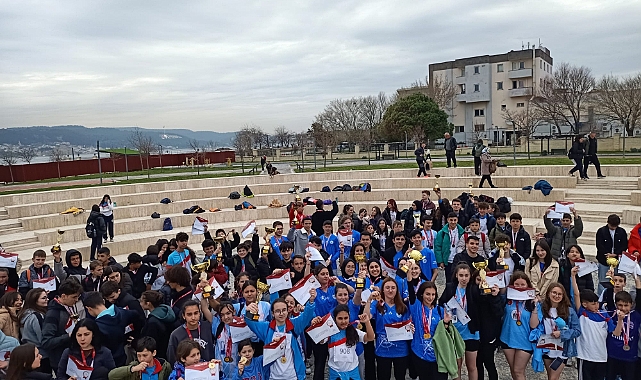 Hamidiye Tabyaları Oryantiring Sporcularını Ağırladı