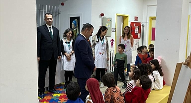 Vali İlhami AKTAŞ TSE-ISO Belgeli Tek Okul Hüseyin Akif Terzioğlu Anaokulunu Ziyaret Etti