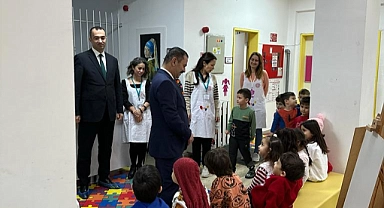 Vali İlhami AKTAŞ TSE-ISO Belgeli Tek Okul Hüseyin Akif Terzioğlu Anaokulunu Ziyaret Etti