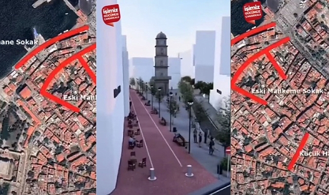 Çanakkale'de çarşı trafiğe kapanıyor; bazı caddeler tek şerit olacak!
