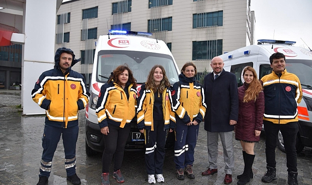 Çanakkale’ye 5 Yeni Ambulans