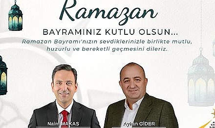 Başkan Makas'ın bayram mesajı
