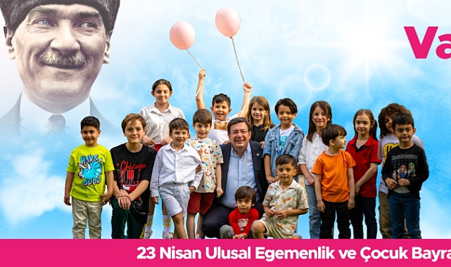 Çanakkale Belediye Başkanı Sayın Muharrem Erkek'in 23 Nisan Ulusal Egemenlik ve Çocuk Bayramı Mesajı