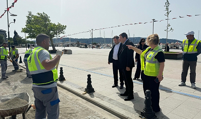 Başkan Erkek, Çalışmaları Yerinde İnceledi
