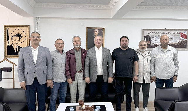 Gazetecilerden Başkan Oruçoğlu'na ziyaret