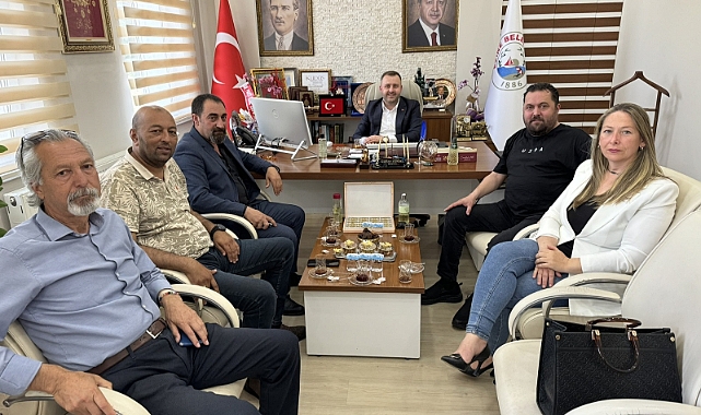 Gazetecilerden Başkan Yüksel’e ziyaret