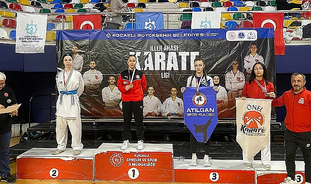Kocaeli Lig Finalinde 3 madalya kazandılar