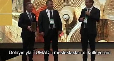 TÜMAD'a EBRD'den altın ödül