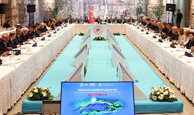 Başkan Erkek, Marmara Denizi Eylem Planı Koordinasyon Kurulu Toplantısı'ndaydı