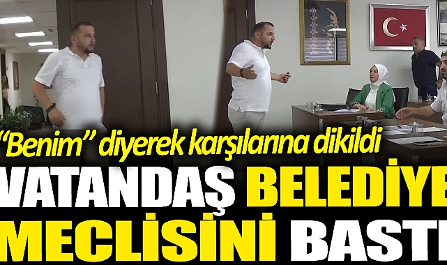 Belediye başkanına ‘Kim bu Candaroğlu?’ diye soruldu! Vatandaş ‘Benim’ diyerek meclisi bastı