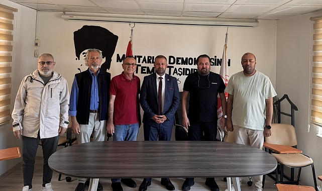 Gazeteciler Muhtarlar Derneğini ziyaret ett