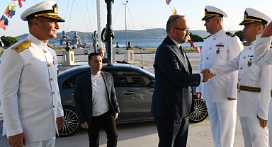 Turan, Çanakkale Boğaz Komutanlığında Kabotaj Bayramını kutladı