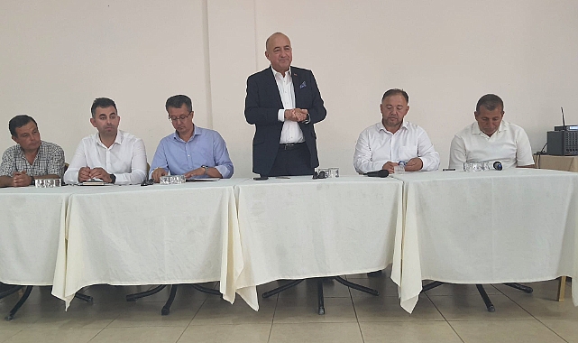 Ayhan Gider Çan ve Yenice’de muhtarlarla buluştu