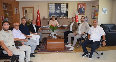 İYİ Parti heyetinden Başkan Ertuğrul'a ziyaret