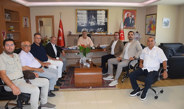 İYİ Parti heyetinden Başkan Ertuğrul'a ziyaret