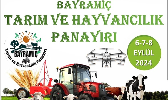 Tarım ve Hayvancılık Panayırı 6 Eylül’de Bayramiç’te başlıyor