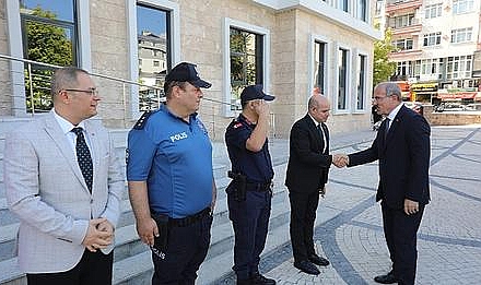 Vali Toraman’ın Çan ziyareti