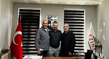 EGİOSB Müdürü Alper Altınok’a eski dostlardan anlamlı ziyaret