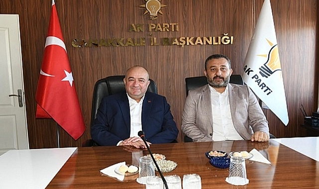 Gider’den AK Parti Merkez İlçe Başkanı Barış’a “hayırlı olsun” ziyareti