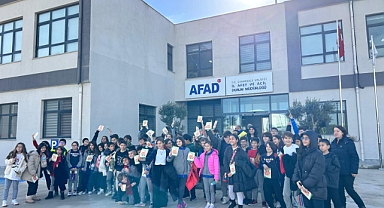 Bahçeşehir Koleji Öğrencilerinden AFAD'a Ziyaret