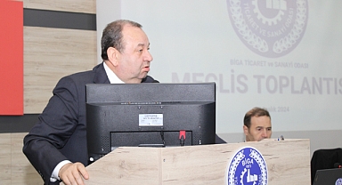 Biga TSO, 2024’ün son meclis toplantısını yaptı