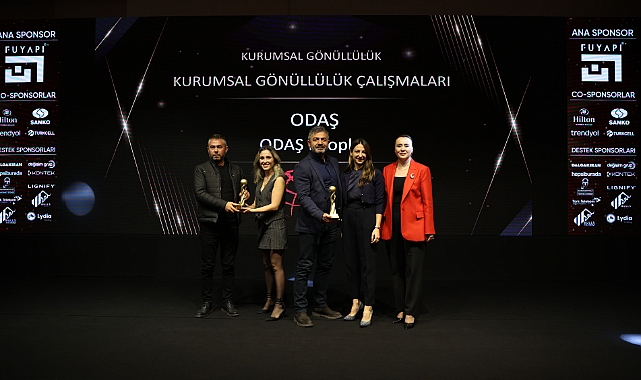 ODAŞ’ın Gönüllülük Hareketine Toplumsal Fayda Ödülü