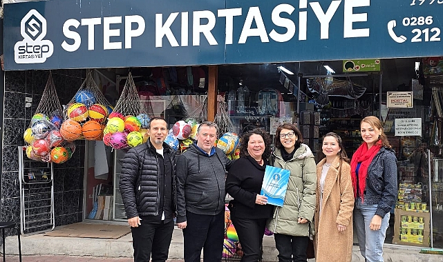 Step Kitap Kırtasiyeye Teşekkür Ziyareti