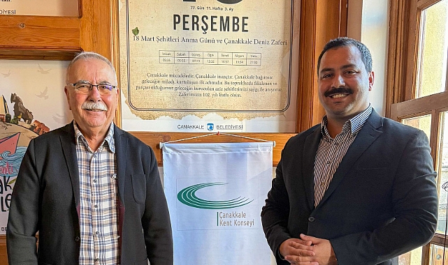 Ülgür Gökhan’dan Çanakkale Kent Konseyi’ne Ziyaret