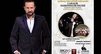 Ünlü Ses Sanatçısı ve Koro Şefi Çağdaş Suseven’den 3 Aralık Dünya Engelliler Günü’ne Özel Konser