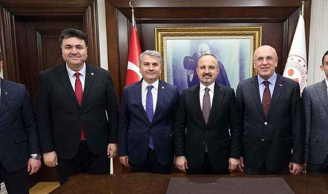 Turan’ı Havran heyeti ziyaret etti