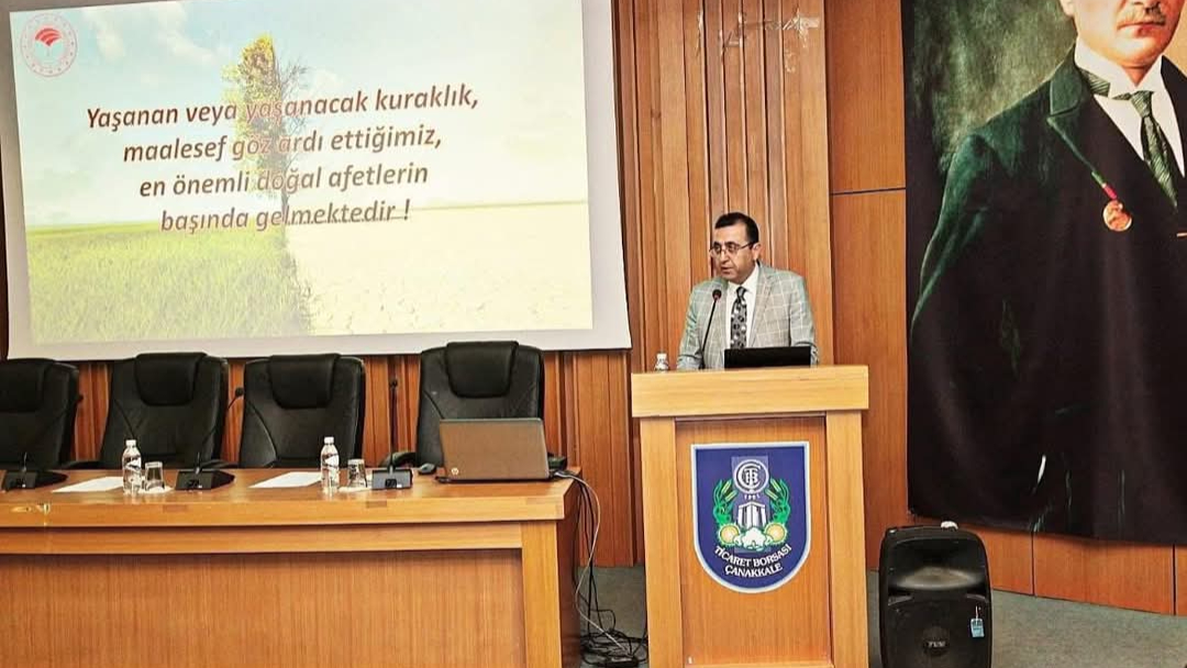 ÇANAKKALE TARIMSAL KURAKLIK İL KRİZ MERKEZİ TOPLANTISI YAPILDI