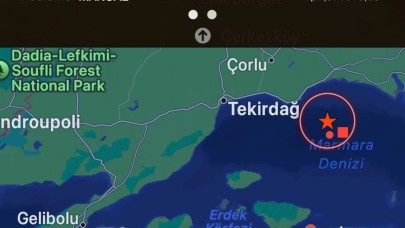 Marmara Denizi'nde 6.2 Büyüklüğünde Deprem