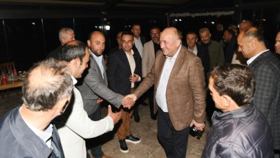 AK Parti Çanakkale Milletvekili Ayhan Gider, Lapseki Merkez, Belde ve Köy Muhtarlarıyla Bir Araya Geldi