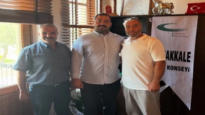 Can Erenler Derneği ve Çanakkale Tenis Kulübü’nden Halit Kubilay Fırat’a Ziyaret