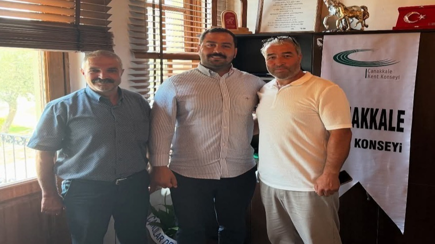 Can Erenler Derneği ve Çanakkale Tenis Kulübü’nden Halit Kubilay Fırat’a Ziyaret