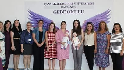 ÇOMÜ Hastanesinde Gebe Okulu açıldı