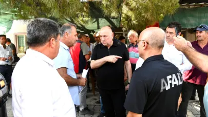 “KİMSENİN ŞÜPHESİ OLMASIN, YANGININ YARALARI BİR AN ÖNCE SARILACAK”