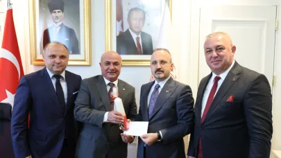 Turan'ı, Türkiye’nin İlk İl İçi Yağlı Güreş Birliği Ziyaret Etti