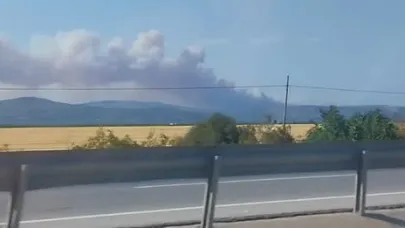 Gelibolu’da yangın