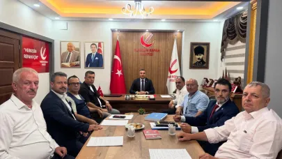 Yeniden Refah Partisi Çanakkale İl Başkanlığı’nda İstişare Toplantısı