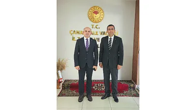 ÇAN KAYMAKAMI'NDAN İL TARIM VE ORMAN MÜDÜRLÜĞÜ'NE ZİYARET